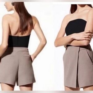 Aritzia Babaton Hikaru Skort Taupe Size 00